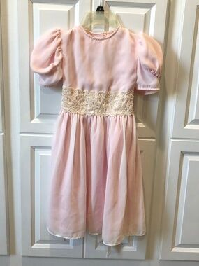 Vintage Honey Bee Sweet and Pretty Girls Dress size 6